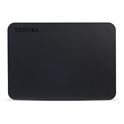 image produit Toshiba 2To 2"1/2 USB3.0 Noir - Canvio Basics - HDTB420EK3 Grosbill