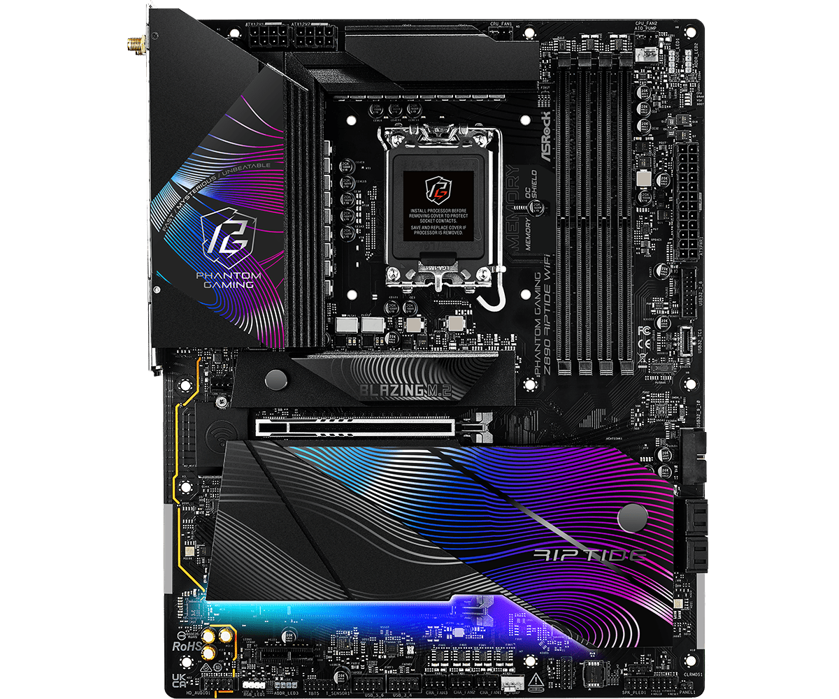 ASRock Z890 RIPTIDE WIFI ATX  - Carte mère ASRock - grosbill-pro.com - 1