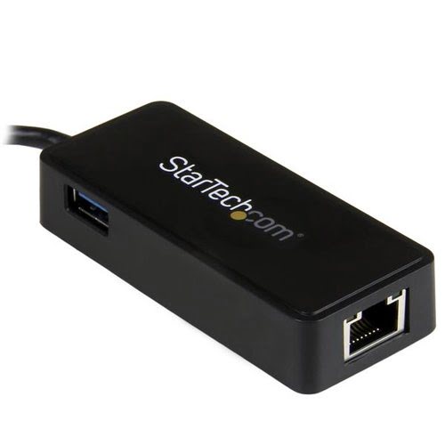 USB-C to GbE Adapter w/Extra USB port - Achat / Vente sur grosbill-pro.com - 2