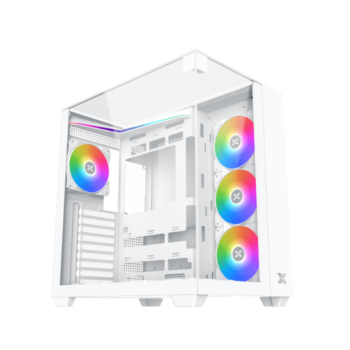 Xigmatek Aqua V Blanc Blanc - Boîtier PC Xigmatek - grosbill-pro.com - 0