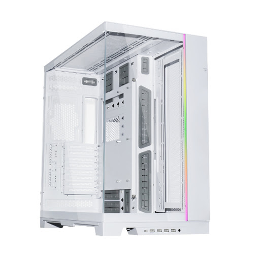 Grosbill Boîtier PC Lian-Li O11 Dynamic EVO XL Blanc - MT/Sans Alim/E-ATX