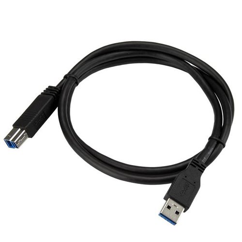 1m 3 ft Certified USB 3.0 A to B Cable - Achat / Vente sur grosbill-pro.com - 3