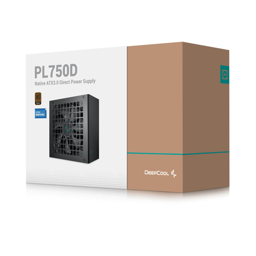 Deepcool PL750D - ATX 3.0 750W - 80+ Bronze - Noir (R-PL750D-FC0B-EU-V2) - Achat / Vente Alimentation sur grosbill-pro.com - 5