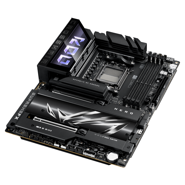 Asus ROG CROSSHAIR X870E HERO ATX  - Carte mère Asus - grosbill-pro.com - 4