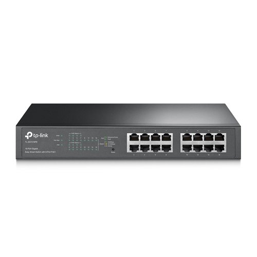 Grosbill Switch TP-Link TL-SG1016PE - 16 (ports)/10/100/1000/Avec POE/Non empilable/Manageable