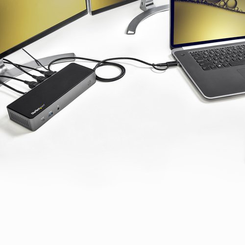 Hybrid USB-C USB-A Dock - Triple 4K 60Hz - Achat / Vente sur grosbill-pro.com - 11