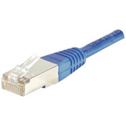 Grosbill Connectique réseau GROSBILLPatch RJ45 cat5E FTP 15cm bleu