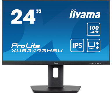 Iiyama 24"  XUB2493HSU-B7 - Ecran PC Iiyama - grosbill-pro.com - 0