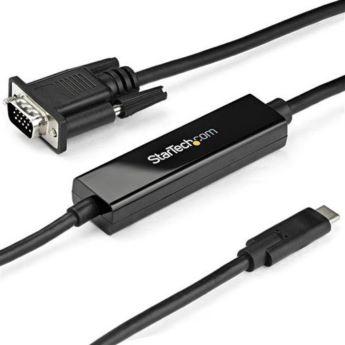 1m 3 ft USB C to VGA Cable - Achat / Vente sur grosbill-pro.com - 0