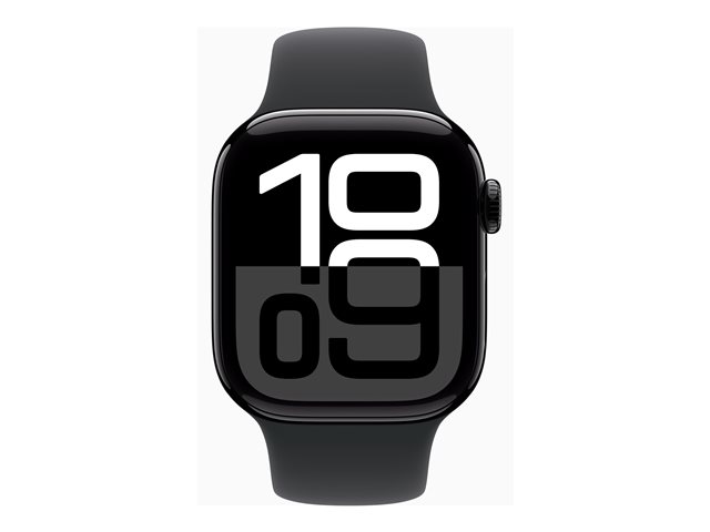 Apple Watch Series 10  - OLED/64Go/Wifi-GPS - Noir  (MWWE3QF/A) - Achat / Vente Objet connecté / Domotique sur grosbill-pro.com - 1