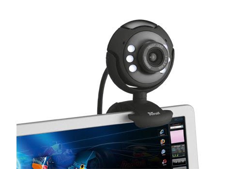 Trust Spotlight Pro - Noir/Micro intégré/USB -- - Webcam - 5