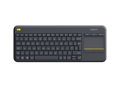 WIRELESS TOUCH KEYBOARD K400+ - Achat / Vente sur grosbill-pro.com - 0