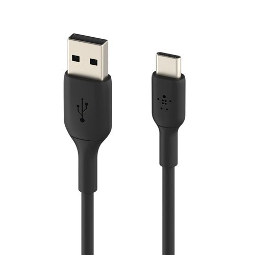 USB-A to USB-C Cable 0.15M Black - Achat / Vente sur grosbill-pro.com - 3