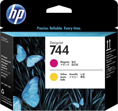 HP Ink/744 Magenta+Yellow Printhead - Achat / Vente sur grosbill-pro.com - 1