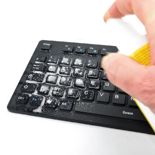 Wired waterproof silicone keyboard - Achat / Vente sur grosbill-pro.com - 4