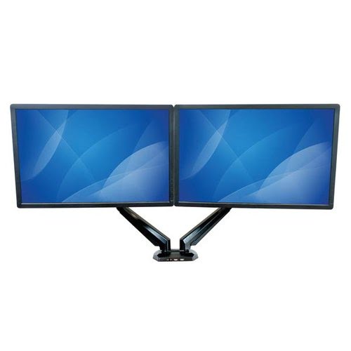 Dual Monitor Arm for up to 30" Monitors - Achat / Vente sur grosbill-pro.com - 5