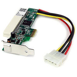 Grosbill Carte contrôleur StarTech Adaptateur PCI Express vers PCI - PEX1PCI1