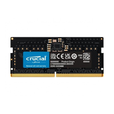 Crucial CT8G48C40S5GT 8Go DDR5 4800 PC38400  - Mémoire PC portable - 0