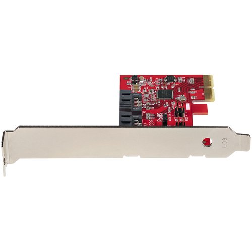 SATA PCIe Card 2 Ports 6Gbps SATA RAID - Achat / Vente sur grosbill-pro.com - 2