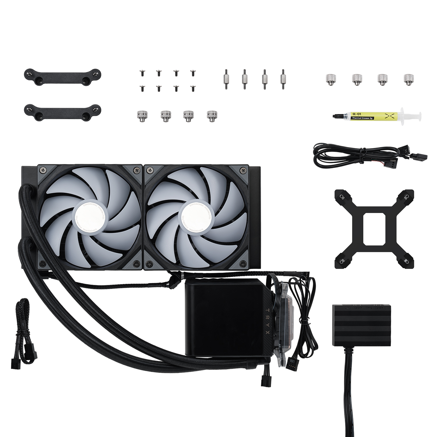 TRYX PANORAMA AIO ARGB - 240 mm - Watercooling TRYX - grosbill-pro.com - 4