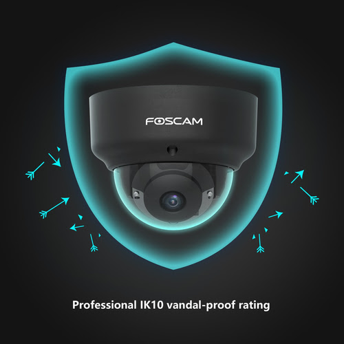 Foscam D2EP - Dome/Extérieur/POE/Noir (D2EP) - Achat / Vente Caméra réseau sur grosbill-pro.com - 4