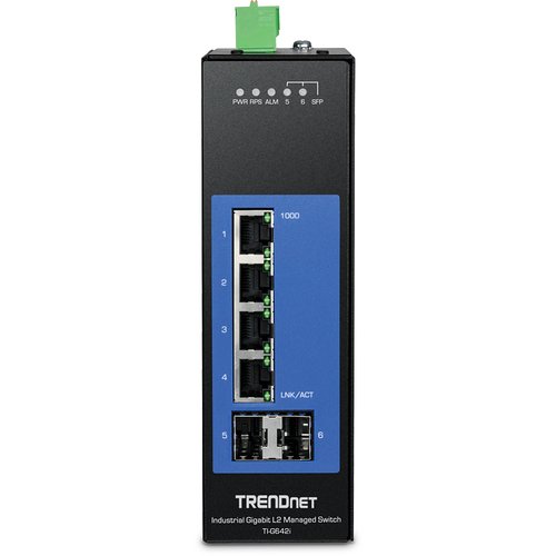 6-PORT IND.GB L2 MGD SWITCH - Achat / Vente sur grosbill-pro.com - 1