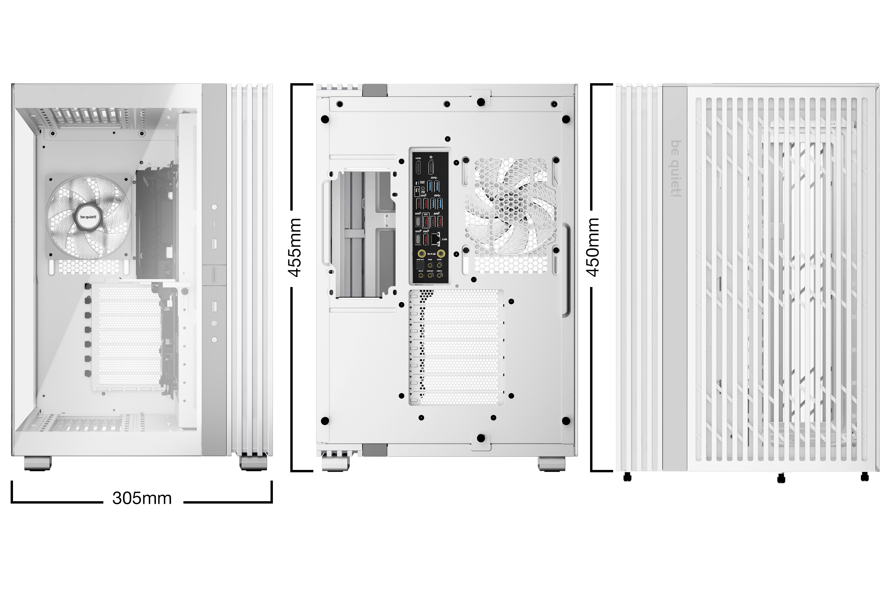 be quiet! Light Base 600 LX  - Boîtier PC be quiet! - grosbill-pro.com - 1