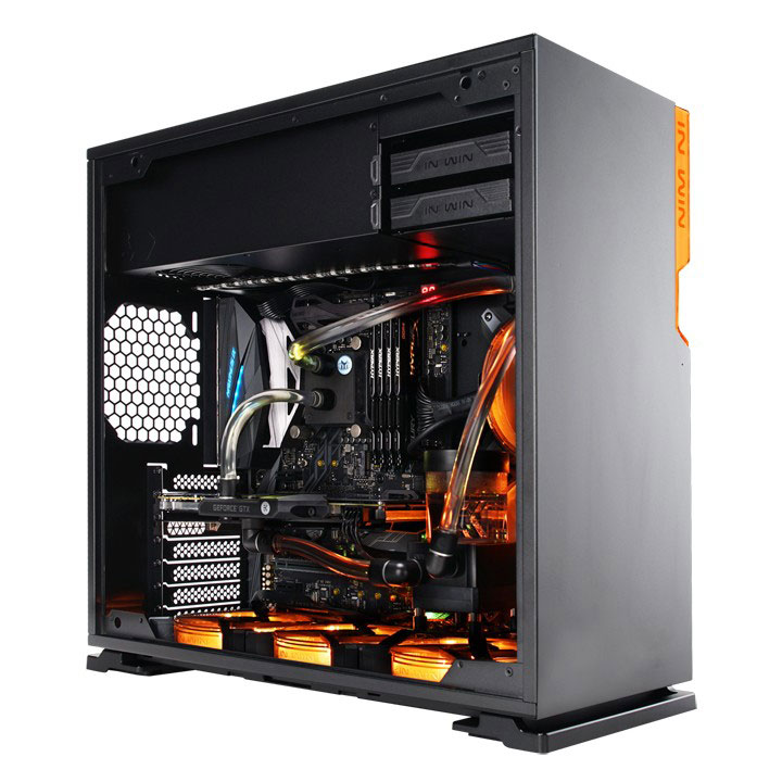 In Win 101C Black Noir - Boîtier PC In Win - grosbill-pro.com - 2