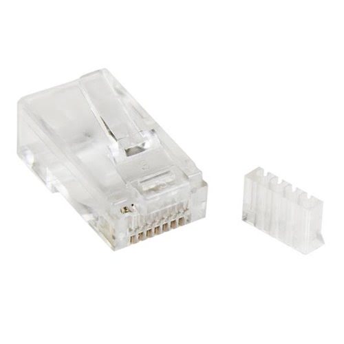 Solid Wire Cat 6 Modular Plug - 50 Pack - Achat / Vente sur grosbill-pro.com - 0