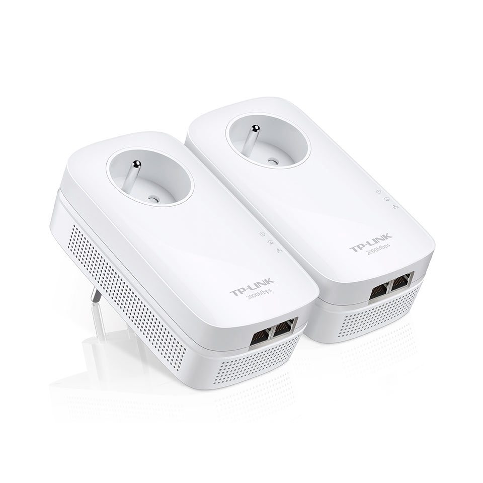 TP-Link TL-PA9025P KIT (2000Mb) avec prise - Pack de 2 - Adaptateur CPL - 0