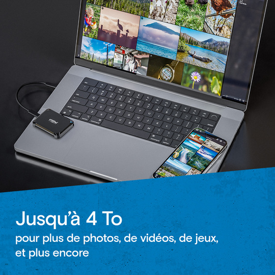 Crucial SSD 2To portable (CT2000X9SSD9) - Achat / Vente Disque SSD externe sur grosbill-pro.com - 3