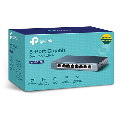 8-port Gigabit Desktop Switch - Achat / Vente sur grosbill-pro.com - 2