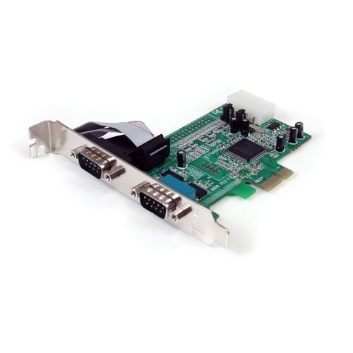 Adaptateur PCI Express RS232 - DB9 UART 16550 - Carte contrôleur - 0