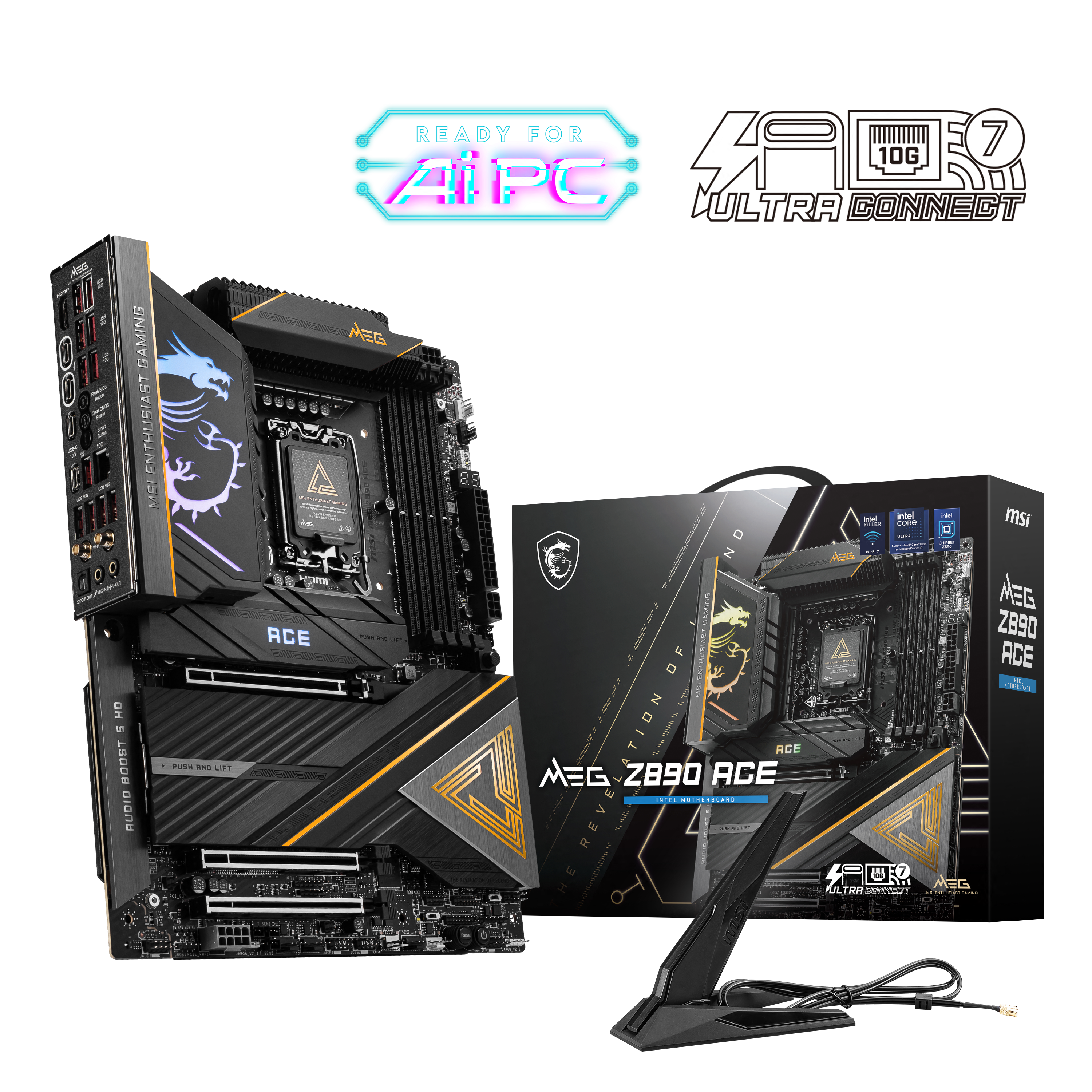 MSI MEG Z890 ACE ATX  - Carte mère MSI - grosbill-pro.com - 12