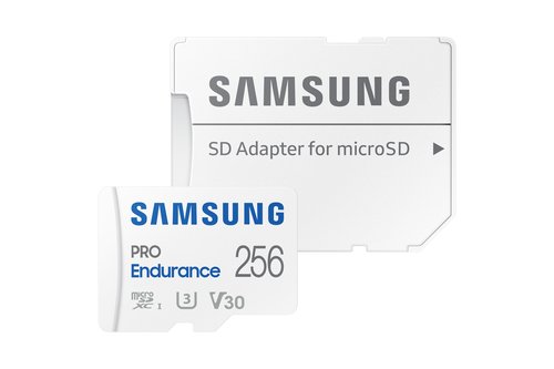 Samsung PRO Endurance - Micro SDHC 256Go V30 - Carte mémoire - 3