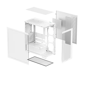 Deepcool MT/SansAlim/ATX Blanc - Boîtier PC Deepcool - grosbill-pro.com - 10