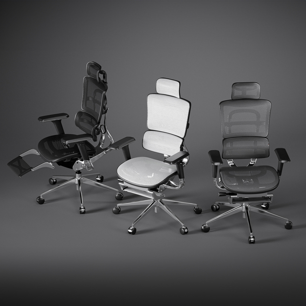 Diablo Chairs  V-Master Noir/Gris - Siège PC Gamer - grosbill-pro.com - 11