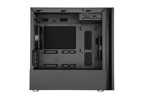 Cooler Master Silencio S400 Steel Silent Mini-ITX GehÃ¤use - schwarz - Achat / Vente sur grosbill-pro.com - 2