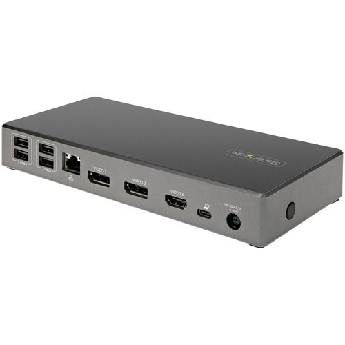 USB C Dock Triple 4K - 100W PD 6x USB - Achat / Vente sur grosbill-pro.com - 1