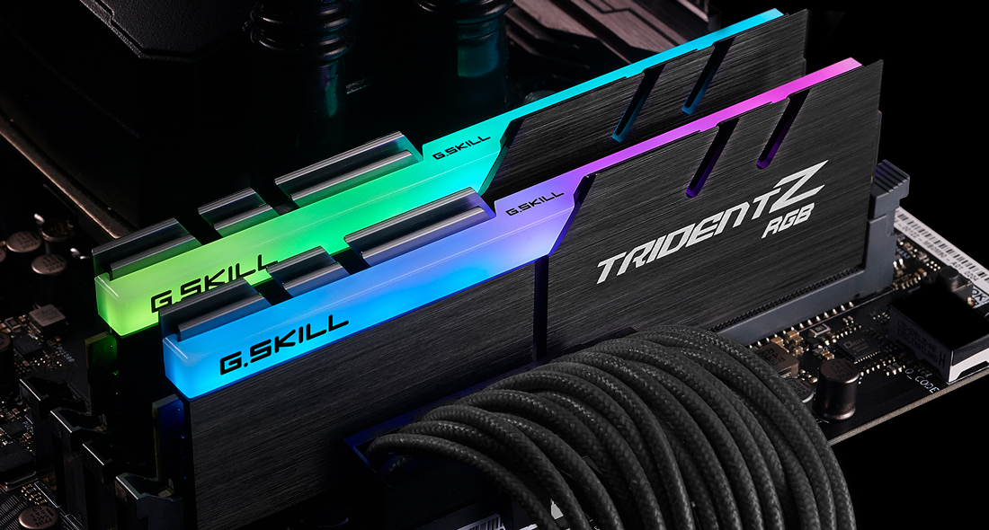 G.Skill Trident Z RGB 32Go (2x16Go) DDR4 4266MHz - Mémoire PC G.Skill sur grosbill-pro.com - 4