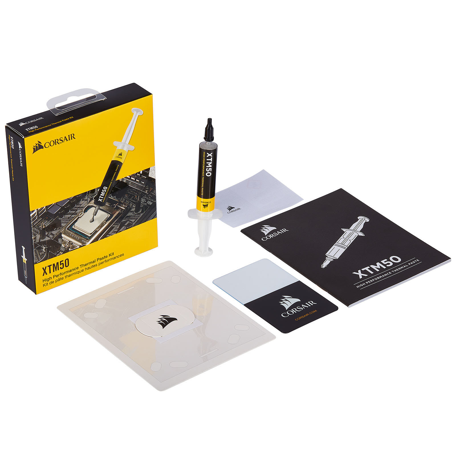 XTM50 High Performance Thermal Paste Kit 5 grammes - Corsair CT-9010002-WW - 0