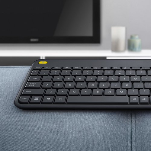 WIRELESS TOUCH KEYBOARD K400+ - Achat / Vente sur grosbill-pro.com - 15