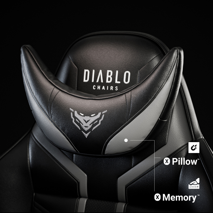 Diablo Chairs  X-Ray 2.0 Noir - Siège PC Gamer - grosbill-pro.com - 2