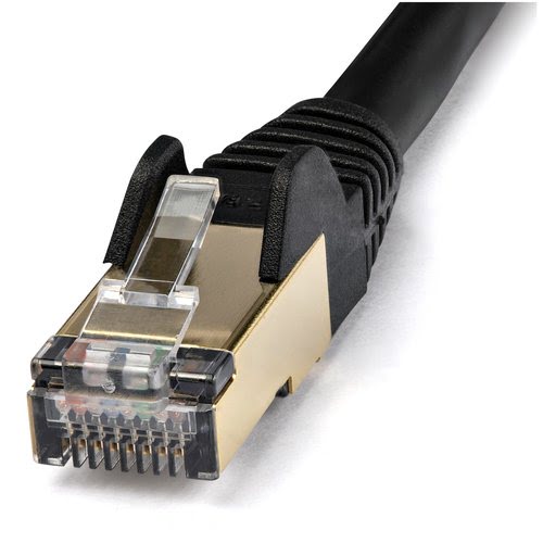 Cable - Black CAT6a Ethernet Cable 10m - Achat / Vente sur grosbill-pro.com - 1