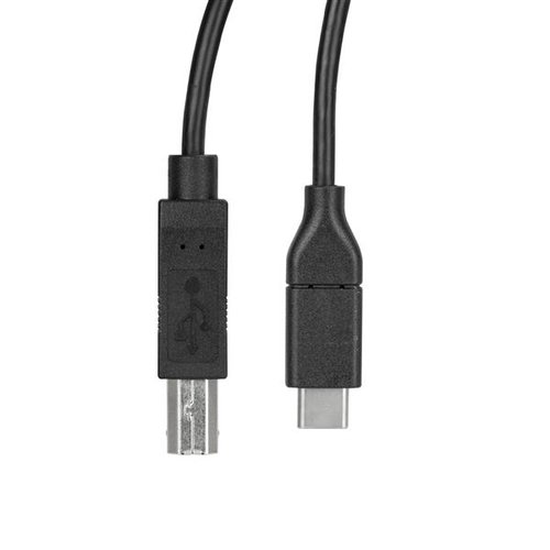 Printer Cable USB C to B - 0.5m USB 2.0 - Achat / Vente sur grosbill-pro.com - 1