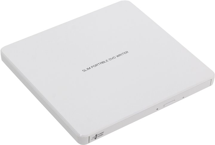 Hitachi-LG USB2 Externe Slim  DVDRW Blanc - Graveur - grosbill-pro.com - 0