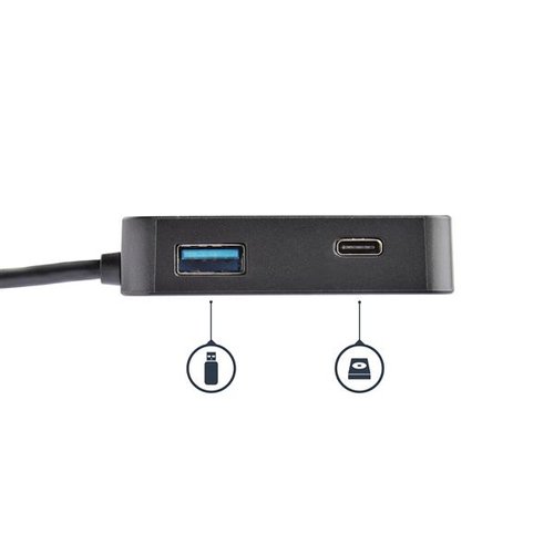 Multiport Adapter USB C HDMI PD 1x USBA - Achat / Vente sur grosbill-pro.com - 4
