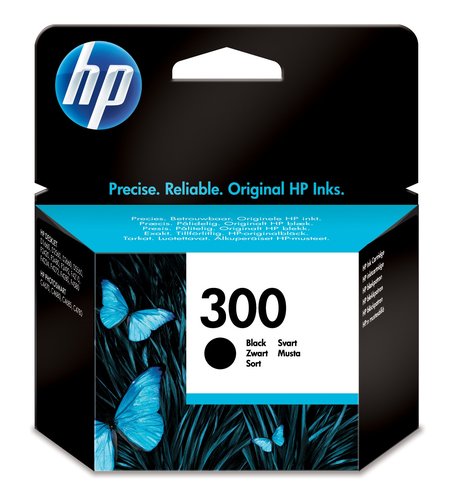 HP Ink Cart 300/Black w Viv - Achat / Vente sur grosbill-pro.com - 1