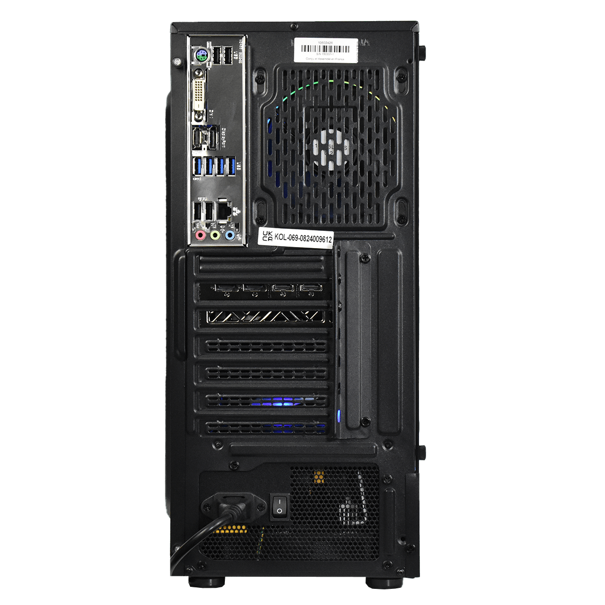 Grosbill Pro BOMBER - R5-5600X/7800XT/32Go/1To (0125) (PCG-10602426) - Achat / Vente PC Fixe sur grosbill-pro.com - 5