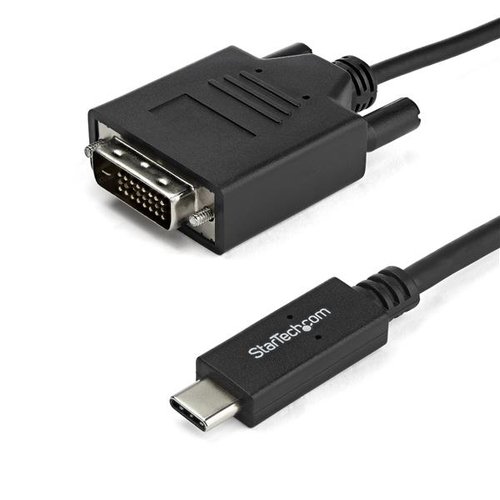 2m 1.8m/6 ft USB-C to DVI Cable - Achat / Vente sur grosbill-pro.com - 0